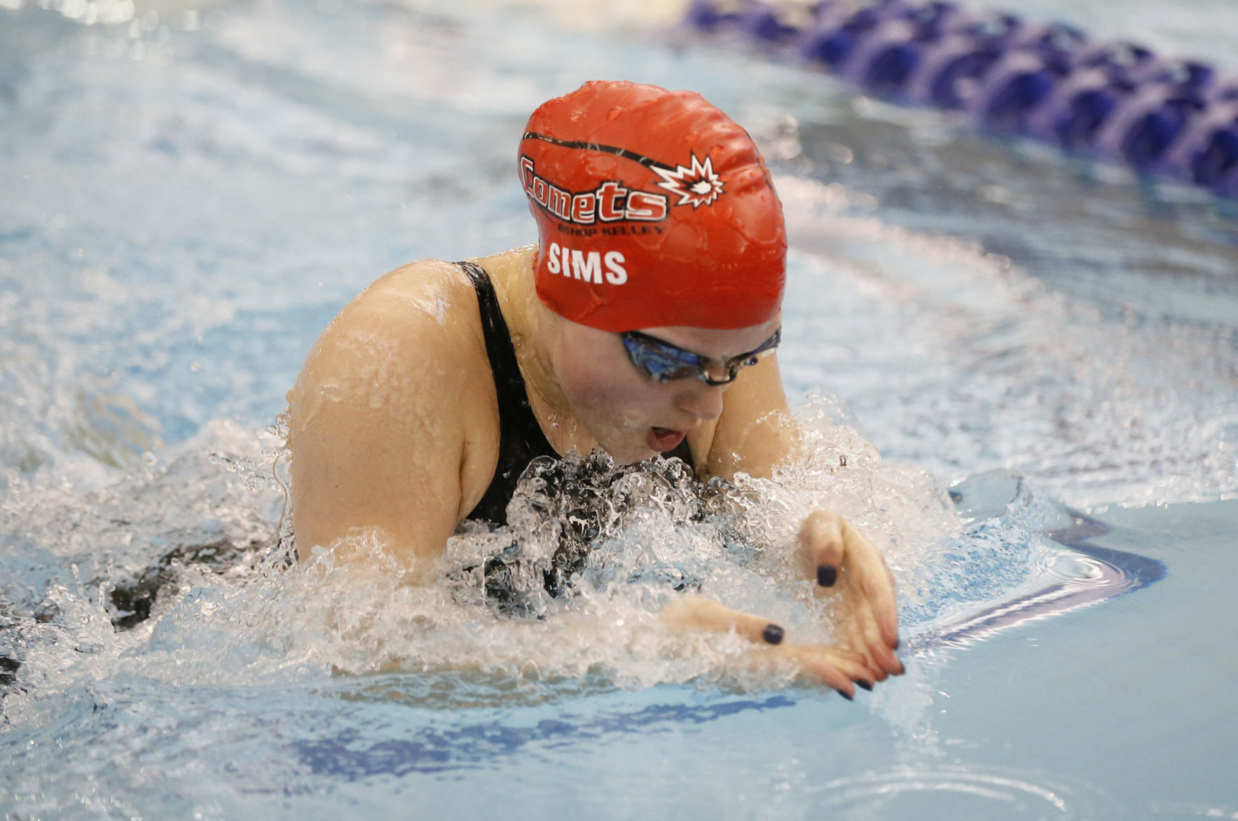 East Girls: Laney Sims, Bishop Kelley